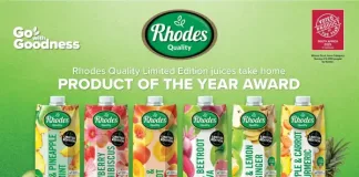 Consumers Vote Rhodes Quality Limited Edition Juices Best New Fruit Juice in 2026 Product of the Year Awards