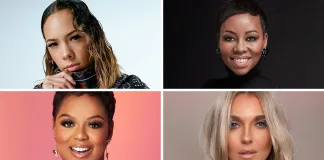 Courtnaé Paul, Elana Afrika-Bredenkamp, Carol Ofori and Leandie du Randt. Image supplied by PR company.