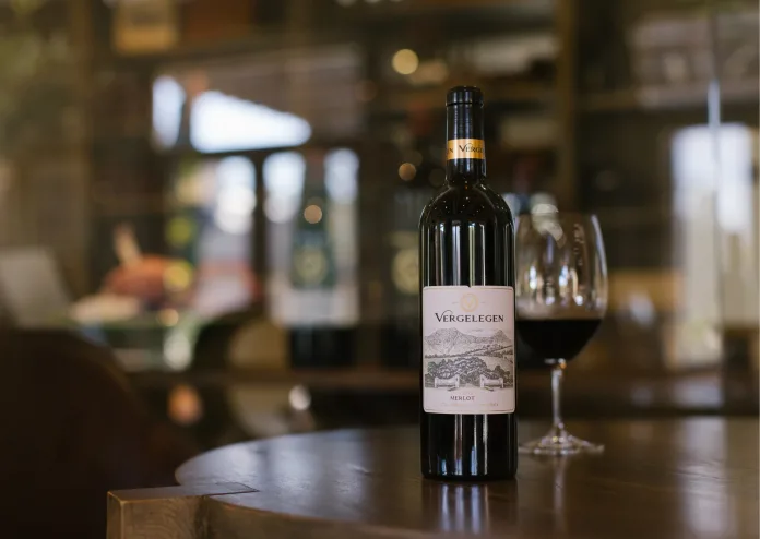 Merlot-Reserve Vergelegen Wine Estate's Reserve Merlot 2022. Image supplied by PR company for Vergelegen Wine Estate.