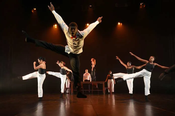 Photo of Gabriel YoungStar's The Meeting at JOMBA! LIVE OPEN HORIZONS. Photo by Val Adamson.