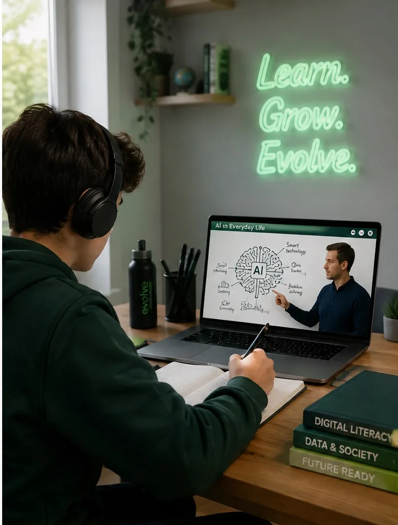 Image supplied by Evolve Online School