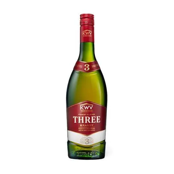 KWV 3 Year Old Brandy. Image supplied by PR company.