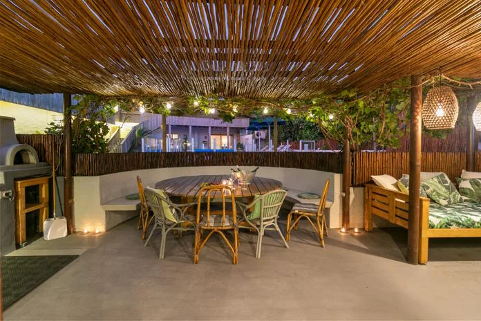 In Toto Retreat, Garden Route Sedgefield Knysna Patio. Image supplied by PR company.