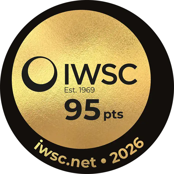 iwsc 2026 gold 95-medal. Image supplied by PR company.