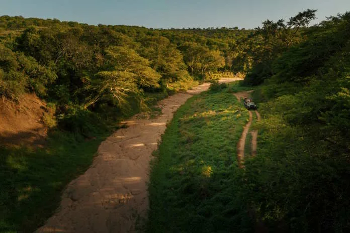 Rhino Sands Safari Lodge Game Drive. Image supplied by PR company.
