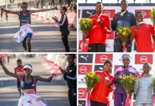 Cherop and Kibet triumph in memorable Absa RUN YOUR CITY TSHWANE 10K Cherop and Kibet triumph in memorable Absa RUN YOUR CITY TSHWANE 10K. Image supplied by PR company.