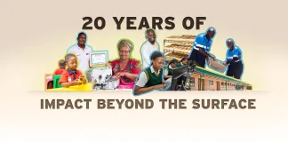 Exxaro marks 20 years of building resilient communities and sustainable local economies to create impact beyond the surface. Image supplied by PR company.