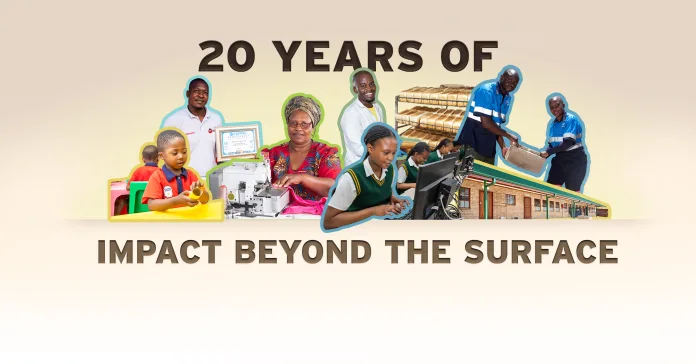 Exxaro marks 20 years of building resilient communities and sustainable local economies to create impact beyond the surface. Image supplied by PR company.