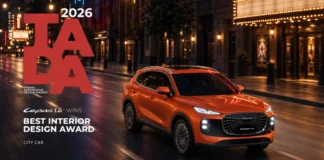 LEPAS L6 wins Best IntGrade R Is No Longer Just Preparation for ‘Big School’. Image supplied by Reliable PR.erior Design Award at the 2026 Torino Automotive Design Award