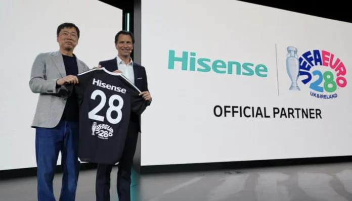 Hisense Extends Long-Term UEFA Partnership as Official Partner of UEFA EURO 2028 Hisense Extends Long-Term UEFA Partnership as Official Partner of UEFA EURO 2028