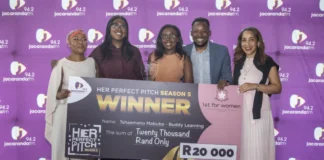 Buddy Learning Founder Tshaamano Mabuba Crowned Winner of Jacaranda FM’s Fifth Edition Of ‘Her Perfect Pitch’