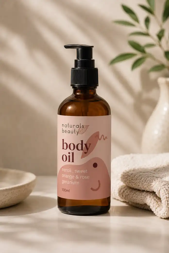 Botanical Body Oil by Naturals Beauty. Image supplied by PR company.