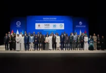 Ministerial Roundtable Discusses Mobilising Green Investments for a Resilient and Inclusive Global Economy. image supplied by PR company.