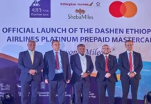 Dashen Bank and ShebaMiles Launch Platinum co-branded Mastercard Debit card to unlock premium travel benefits for customers in Ethiopia Dashen Bank and ShebaMiles Launch Platinum co-branded Mastercard Debit card to unlock premium travel benefits for customers in Ethiopia. Image supplied by PR company.