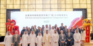 Ruler of Ras Al Khaimah inaugurates the first Ras Al Khaimah’s business consultancy in China, strengthening ties with Guangdong