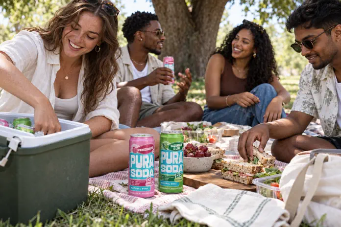 PURA Soda. Image supplied by PR company.