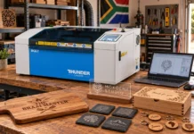 From Garage to Growing Business: How Laser Cutting and Engraving Are Opening Doors for South African Entrepreneurs. Image supplied by MaxLaser.
