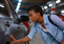 Car scratch? Here’s how to tell if you can fix it yourself Car scratch? Here's how to tell if you can fix it yourself. Image supplied by PR company.