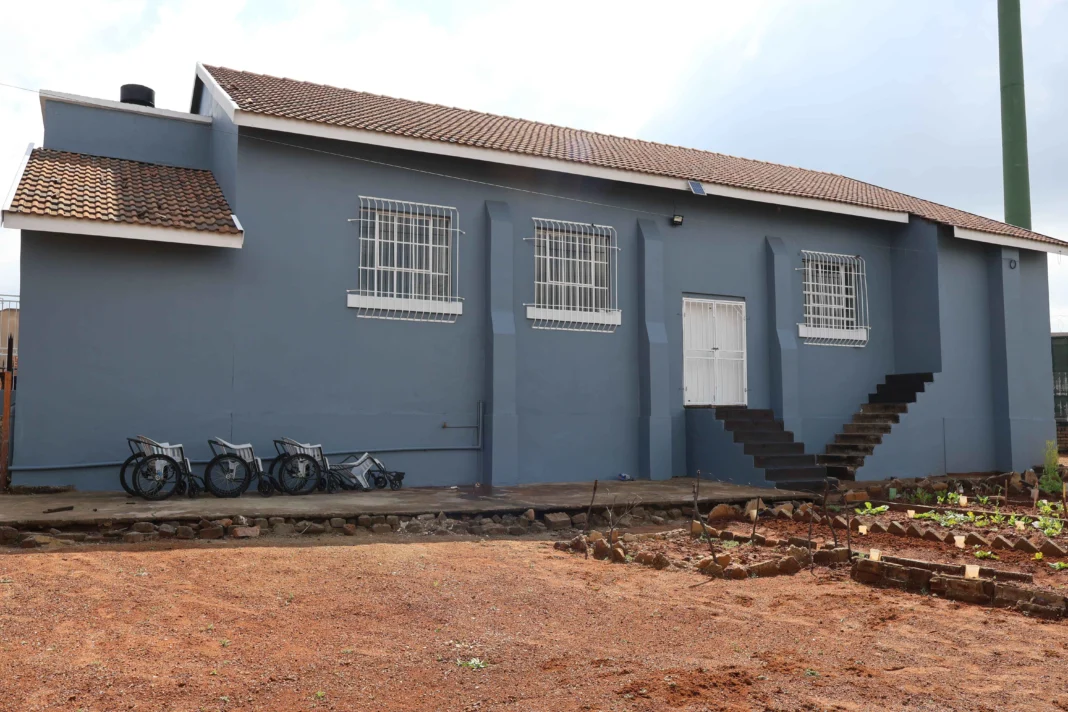 Plascon transforms a Munsieville disability centre ahead of National Disability Awareness Month. Image supplied by PR company.