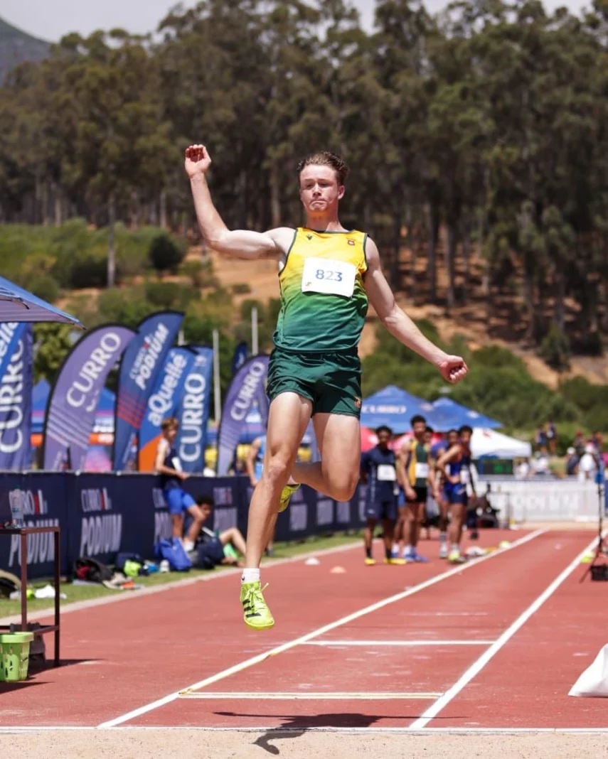 Jayden Fourie Of Paarl Gimnasium