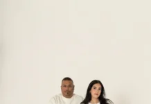 Justin Nanak And Talia Hamid. Image supplied by PR company.