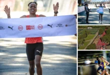 Masai and Xaba make history with victories at inaugural Absa RUN YOUR CITY MANGAUNG 10K Kenya’s Filex Masai Kibet and South Africa’s Glenrose Xaba made history by winning the inaugural Absa RUN YOUR CITY MANGAUNG 10K in ‘The City of Roses’ on Sunday 25 October 2026. PHOTO CREDIT: Tobias Ginsberg
