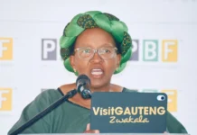 Mec For Health Gauteng, Faith Mazibuko. Image supplied by PR company.