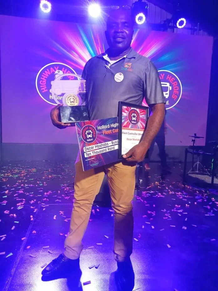 Oscar Mashaba | Fleet Manager Award winner : Building a safety-first culture in commuter transport Oscar Mashaba | Fleet Manager Award winner : Building a safety-first culture in commuter transport
