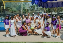 Padel, Perfume and a Pop of Purple: Inside Cadbury Ice Cream’s Pretty in Purple Pretty In Purple Attendees. Image supplied by PR company.