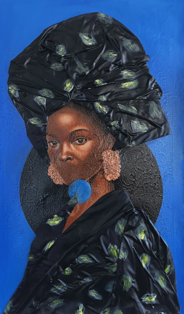 Samantha Mpumelelo - The Unfamiliar - Oil Paint
