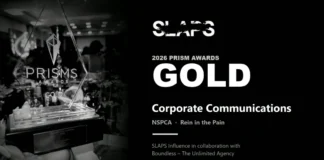SLAPS Influence strikes double Gold with four PRISM Awards for NSPCA’s ‘Rein in the Pain’ campaign