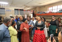 MINISTER NDABENI DELIVERS ON COMMITMENTS TO SPAZA SHOP OWNERS IN KING CETSHWAYO DISTRICT. Image supplied by PR company.