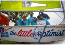 The Little Optimist Trust & Sailing Academy has been named one of four finalists for the prestigious 2026 World Sailing 11th Hour Racing Impact Award. Image supplied by PR company.