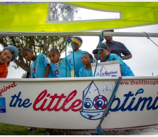 SOUTH AFRICA, IT’S TIME TO GET BEHIND THE LITTLE OPTIMIST! The Little Optimist Trust & Sailing Academy has been named one of four finalists for the prestigious 2026 World Sailing 11th Hour Racing Impact Award. Image supplied by PR company.