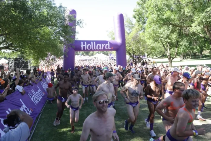SMALL SPEEDOS, BIG IMPACT! Thousands of brave Daredevils take to Mzansi’s streets SMALL SPEEDOS, BIG IMPACT! Thousands of brave Daredevils take to Mzansi’s streets